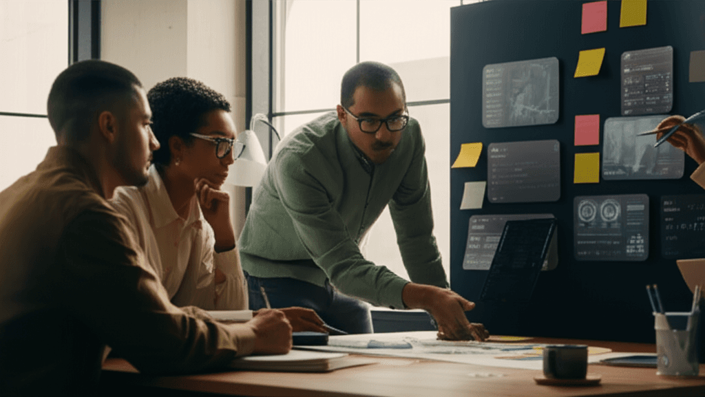 Creative team collaboration