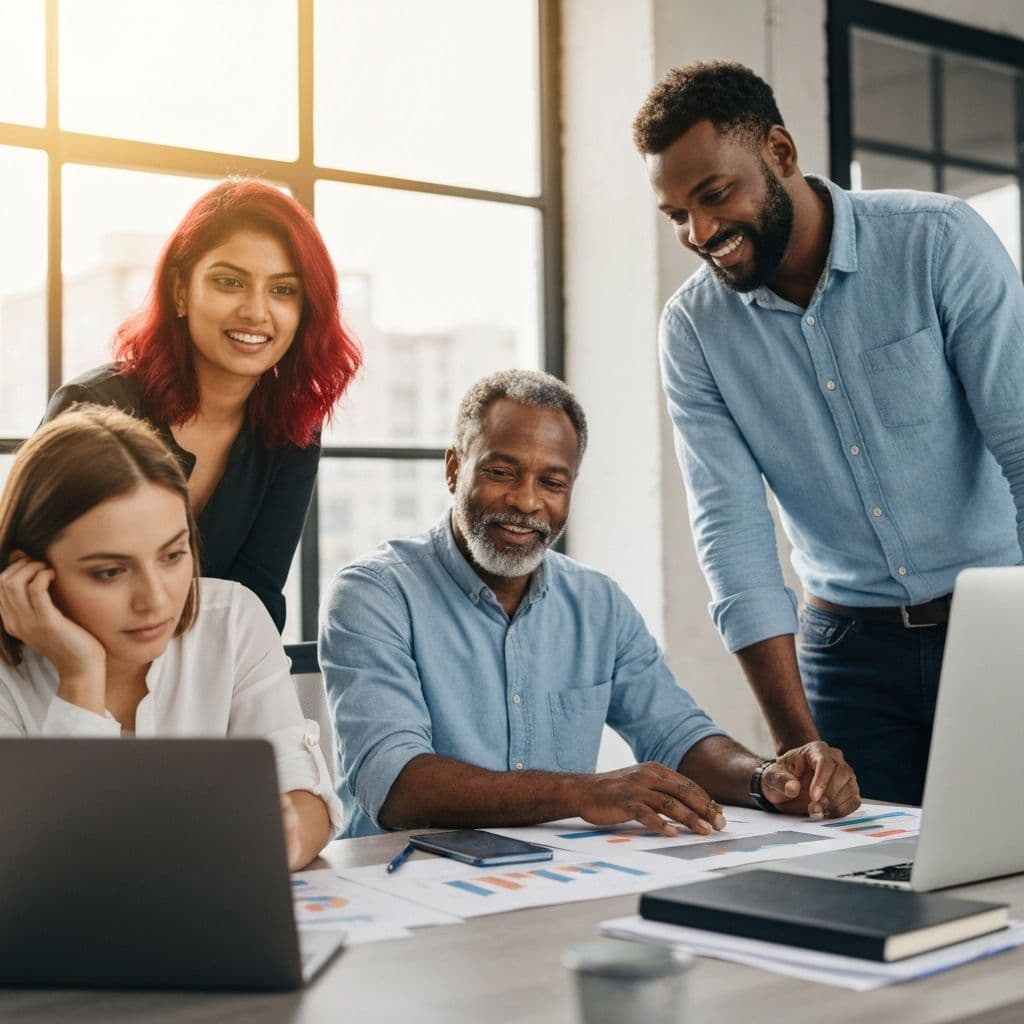 Bergs and Mark team collaboration